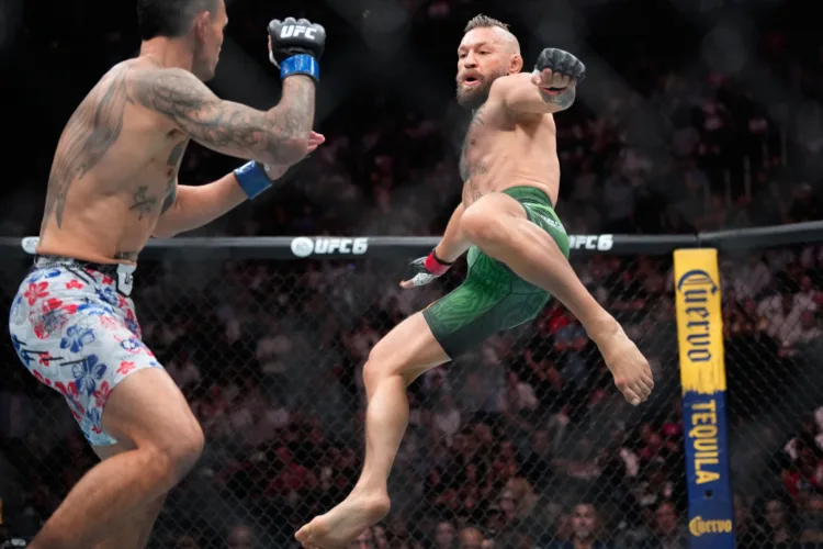 Conor McGregor did tear up knee